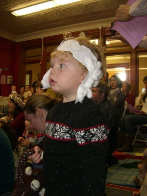 harvey at the kids church pageant