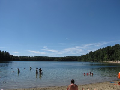 Walden Pond, late August 2013