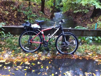 my bike and a full brook