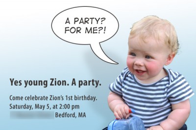 the invitation to zion's party