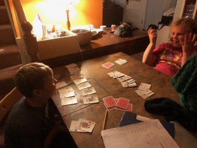Harvey and Zion playing cards