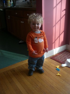 harvey proud in his orange shirt