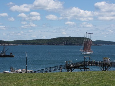 the Margaret Todd off Agamont Park