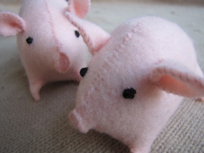 two pigs
