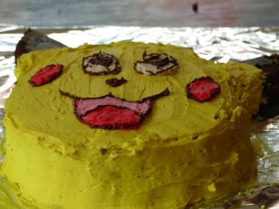 Harvey's Pikachu cake