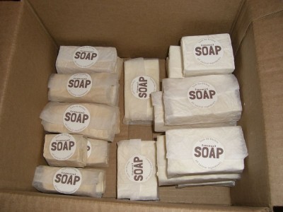 all the soap in its box