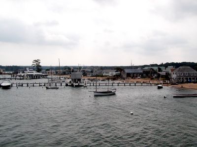 Vinyardhaven harbor, from the ferry